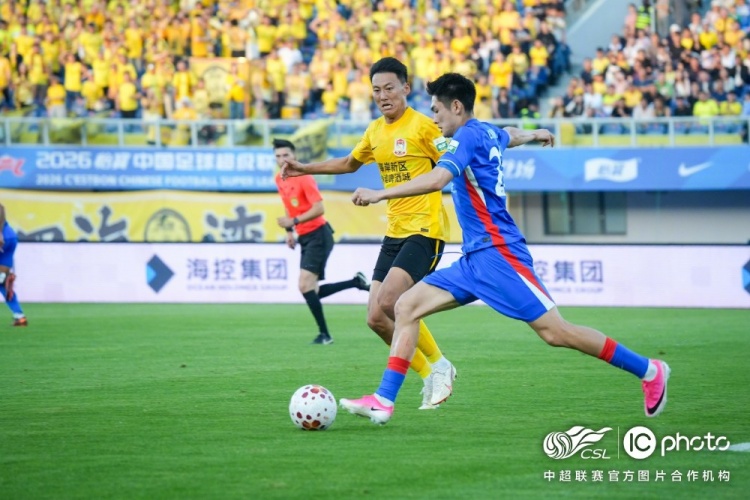 申花客场2-2逼平西海岸 朱辰杰角球头槌绝平救主