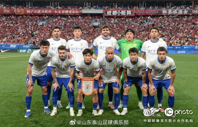 蓉城主场1-0力克泰山 泰山全场14射5正难破门
