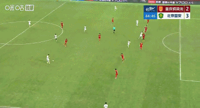 法比奥双响+塞鸟破门 国安3-2逆转重庆终结三轮不胜