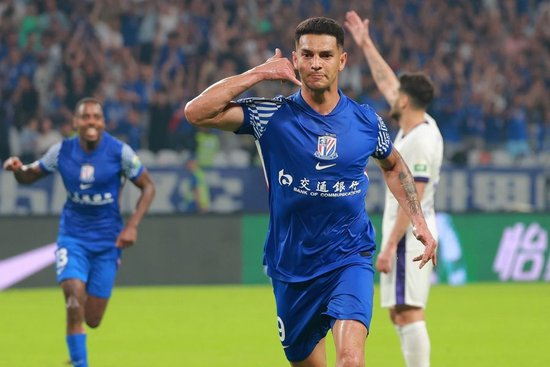 申花3-0津门虎 半程净胜球劣势落后国安 申花3-0津门虎 半程净胜球劣势落后国安