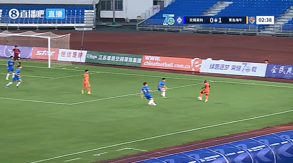 闪电两击定半场:刘国宝郑传辉3分钟连入两球 青岛海牛2-1无锡吴钩 闪电两击定半场:刘国宝郑传辉3分钟连入两球 青岛海牛2-1无锡吴钩