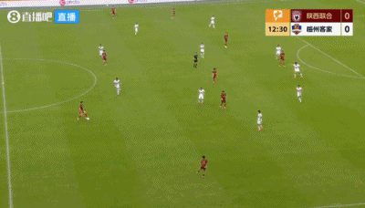 半场战报 王世杰抢断一条龙破门 陕西联合1-0梅州客家